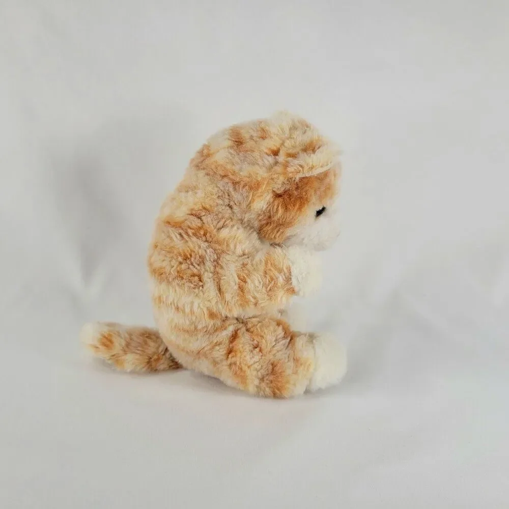 Douglas Cuddle Toys Lil Baby Orange Stripe Tabby Cat Kitten Plush Stuffed Animal